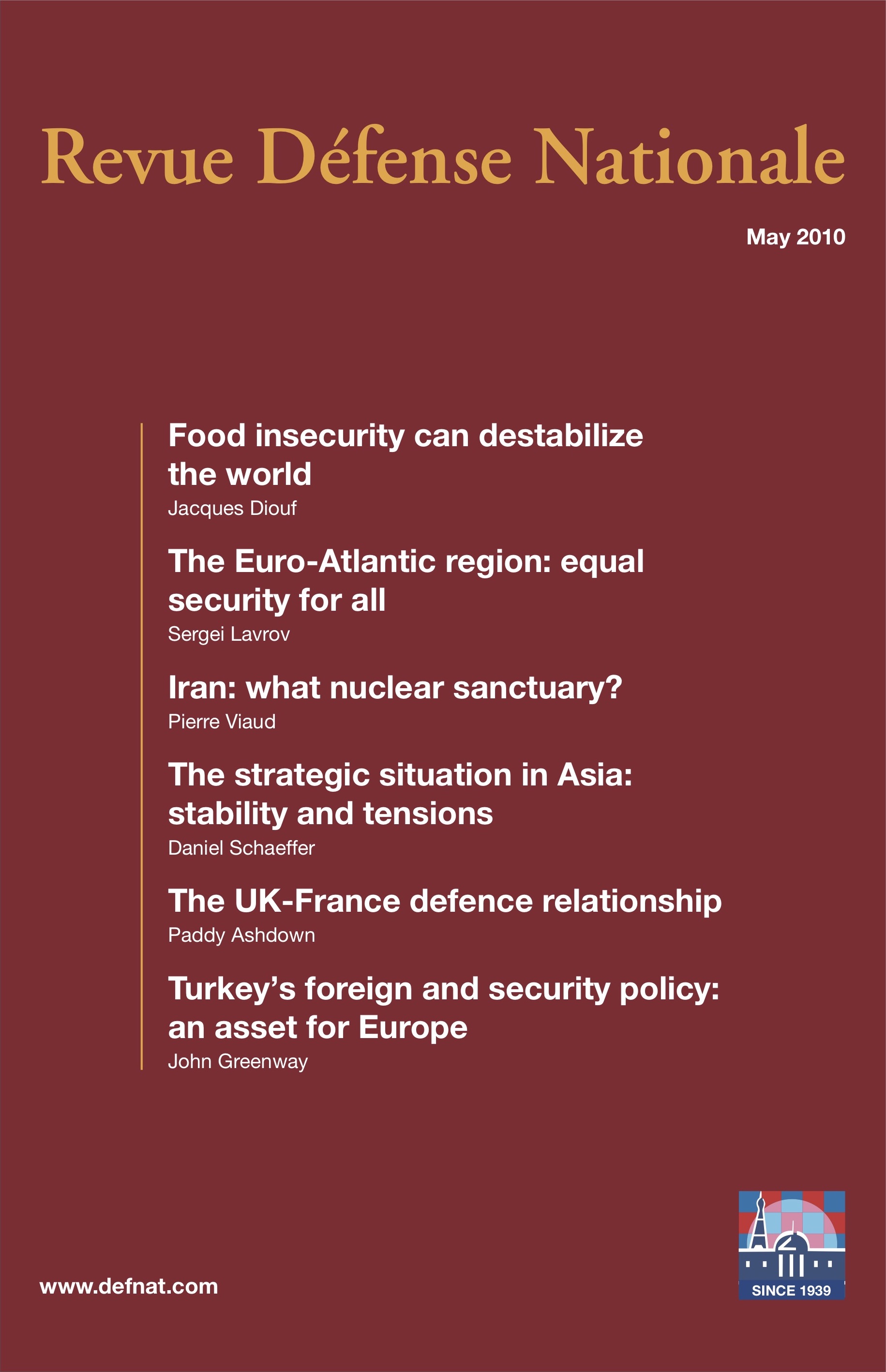 RDN n° 730 - May 2010